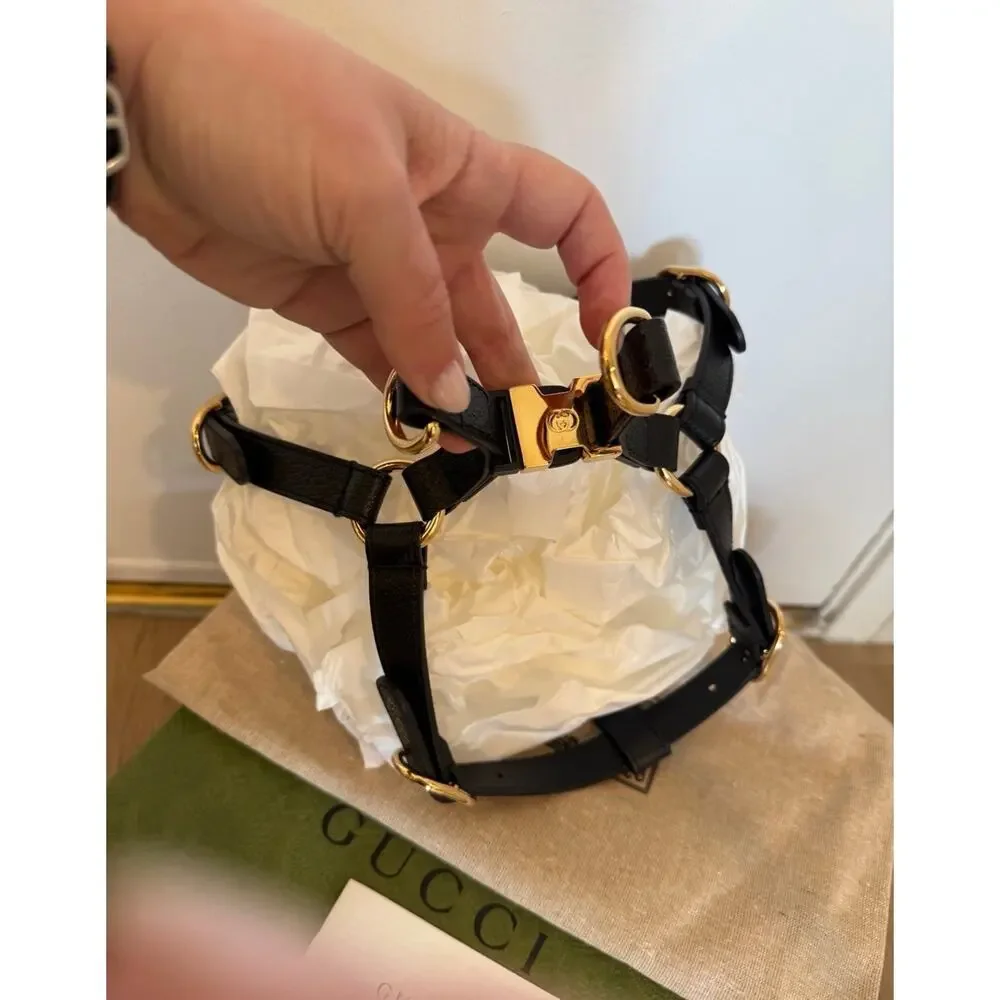 Gucci Demetra Pet Harness Size M NWB